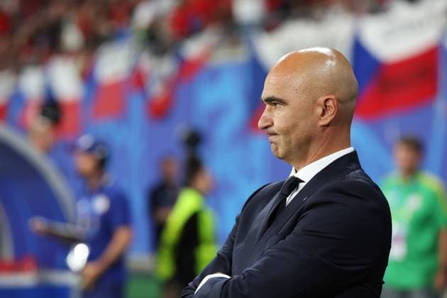(240619) -- LEIPZIG, June 19, 2024 -- Roberto Martinez, head coach of Portugal, looks on before the UEFA EURO, EM, Europameisterschaft,Fussball 2024 Group F match between Portugal and the Czech Republic in Leipzig, Germany on June 18, 2024. ) (SP)GERMANY-LEIPZIG-FOOTBALL-EURO2024-PORTUGAL VS THE CZECH REPUBLIC BaixXuefei 