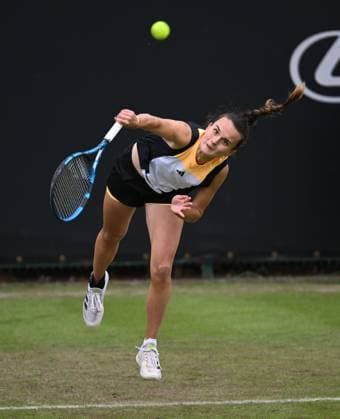 Clara Burel of France in action during her first round match Rothesay Classic Birmingham, Day 2, Tennis, Edgbaston Priory Club, Birmingham, UK - 18 June 2024  Copyright: xAnnaxGowthorpe Shutterstockx 14543313dr