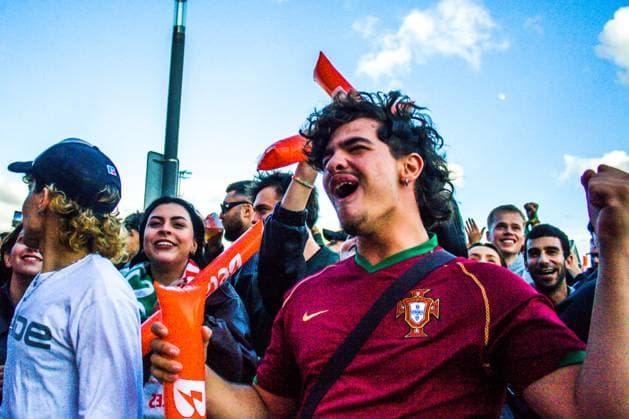 EURO 2024, Portugal - Czech Republic, public viewing in Lisbon