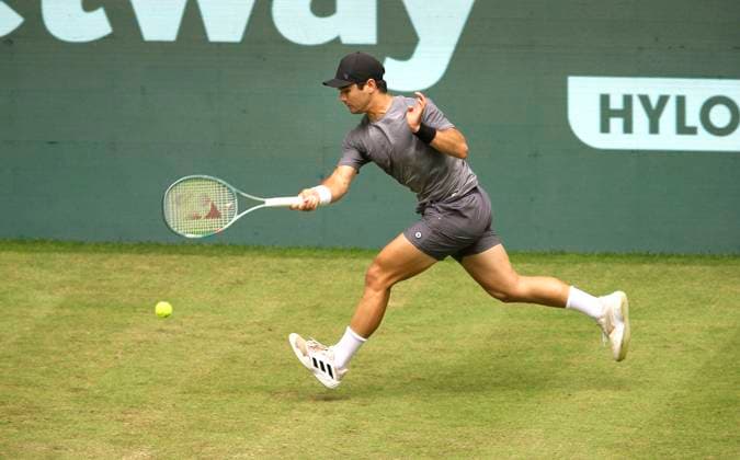 photo Marcos GIRN USA Tennis Tournament Terra Wortmann Cup at Gerry Weber Sportpark OWL Arena in Halle Westfalen Tue 18 06 2024