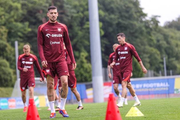 19.06.2024 HANNOVER, NIEMCY PILKA NOZNA (FOOTBALL) UEFA EURO, EM, Europameisterschaft,Fussball 2024 - CENTRUM TRENINGOWE REPREZENTACJI POLSKI - HANNOVER 96 ACADEMIE KONFERENCJA PRASOWA I TRENING REPREZENTACJI POLSKI NZ JAKUB MODER FOTO LUKASZ GROCHALA CYFRASPORT NEWSPIX.PL --- Newspix.pl  20240619CSLG0135