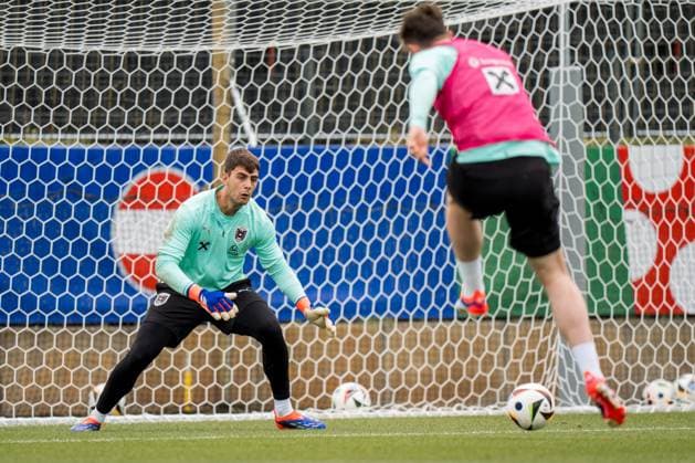 SOCCER - UEFA EURO, EM, Europameisterschaft,Fussball 2024 BERLIN,GERMANY,19.JUN.24 - SOCCER -UEFA EURO 2024, OEFB, Oesterreichischer Fussball-Bund, training. Image shows Niklas Hedl (AUT).  GEPAxpictures xJohannesxFriedl