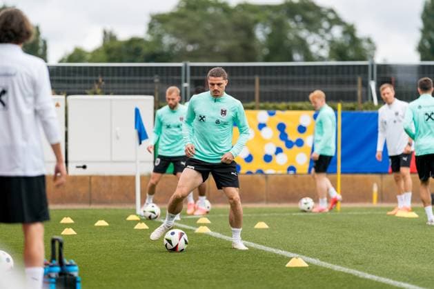 EURO 2024, Austrian national team, Training