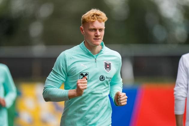 SOCCER - UEFA EURO, EM, Europameisterschaft,Fussball 2024 BERLIN,GERMANY,19.JUN.24 - SOCCER -UEFA EURO 2024, OEFB, Oesterreichischer Fussball-Bund, training. Image shows Nicolas Seiwald (AUT).  GEPAxpictures xJohannesxFriedl