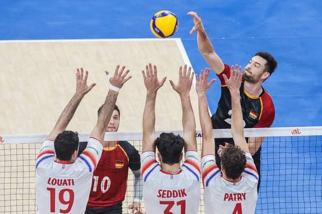 Volleyball, Nations League, Germany - France