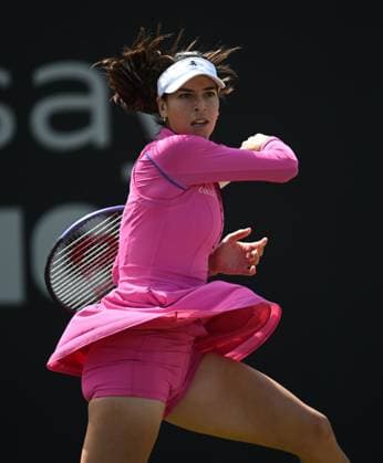 Ajla Tomljanovic of Australia in action during her second round match Rothesay Classic Birmingham, Day 3, Tennis, Edgbaston Priory Club, Birmingham, UK - 19 June 2024  Copyright: xAnnaxGowthorpe Shutterstockx 14543326t