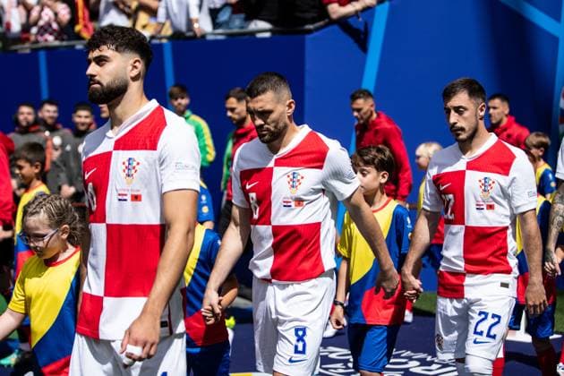 UEFA EURO 2024 Albania Croatia 19 06 2024 Mateo Kovacic Croatia, 8 UEFA EURO 2024 Albania Croatia Volksparkstadion, Hamburg 19 06 2024 Copyright: xBEAUTIFULxSPORTS Buriakovx