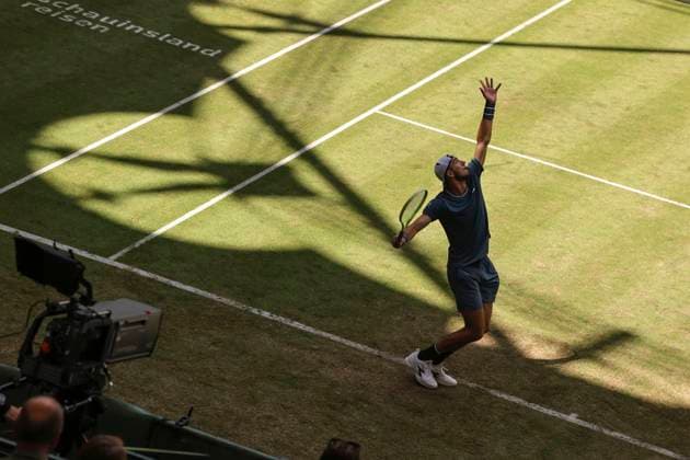 photo Jan Lennard STRUFF GER Tennis Tournament Terra Wortmann Cup at Gerry Weber Sportpark OWL Arena in Halle Westfalen Wed 19 06 2024