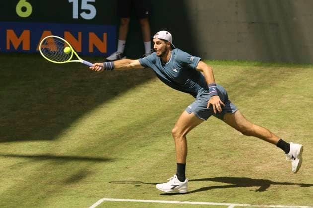 photo Jan Lennard STRUFF GER Tennis Tournament Terra Wortmann Cup at Gerry Weber Sportpark OWL Arena in Halle Westfalen Wed 19 06 2024