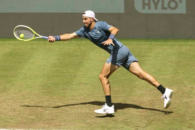photo Jan Lennard STRUFF GER Tennis Tournament Terra Wortmann Cup at Gerry Weber Sportpark OWL Arena in Halle Westfalen Wed 19 06 2024