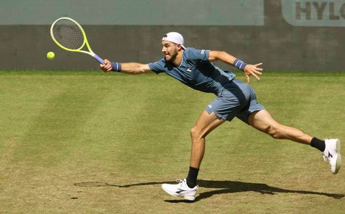 photo Jan Lennard STRUFF GER Tennis Tournament Terra Wortmann Cup at Gerry Weber Sportpark OWL Arena in Halle Westfalen Wed 19 06 2024