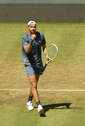photo Jan Lennard STRUFF GER Tennis Tournament Terra Wortmann Cup at Gerry Weber Sportpark OWL Arena in Halle Westfalen Wed 19 06 2024