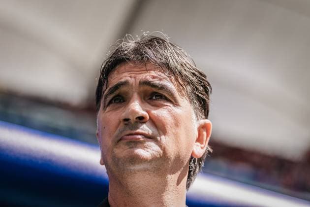 Soccer Men UEFA European Football Championship 2024 Group B Croatia vs Albania 19 06 2024 Coach Zlatko Dalic Croatia before the match Hamburg Volksparkstadion Hamburg Germany