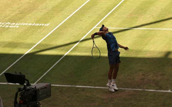 photo Luciano DARDERI ITA Tennis Tournament Terra Wortmann Cup at Gerry Weber Sportpark OWL Arena in Halle Westfalen Wed 19 06 2024
