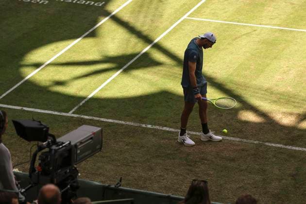 photo Jan Lennard STRUFF GER Tennis Tournament Terra Wortmann Cup at Gerry Weber Sportpark OWL Arena in Halle Westfalen Wed 19 06 2024