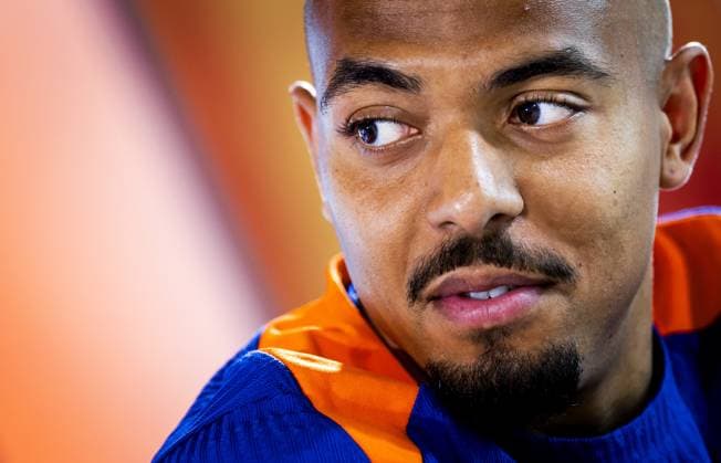 WOLFSBURG - Donyell Malen during a media moment of the Dutch national team, Nationalteam in the Volkswagen Arena on June 19, 2024 in Wolfsburg, Germany. The Dutch national team is preparing for the group match at the European Football Championship in Germany against France. ANP KOEN VAN WEEL UEFA EURO, EM, Europameisterschaft,Fussball 2024 Germany 2024 xVIxANPxSportx xxANPxIVx 501496862 originalFilename: 501496862.jpg