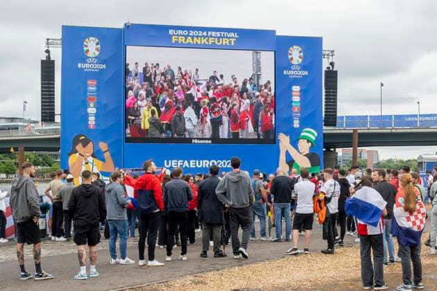 EURO 2024, Frankfurt fan zone