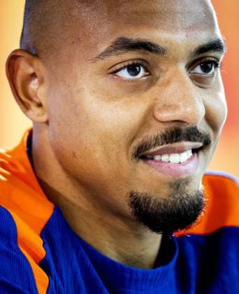 WOLFSBURG - Donyell Malen during a media moment of the Dutch national team, Nationalteam in the Volkswagen Arena on June 19, 2024 in Wolfsburg, Germany. The Dutch national team is preparing for the group match at the European Football Championship in Germany against France. ANP KOEN VAN WEEL UEFA EURO, EM, Europameisterschaft,Fussball 2024 Germany 2024 xVIxANPxSportx xxANPxIVx 501500952 originalFilename: 501500952.jpg