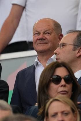 GER, EM UEFA 2024, Group A, Germany vs Hungary 19 06 2024, Stuttgart Arena, Stuttgart, GER, EM UEFA 2024, Group A, Germany vs Hungary, in the picture Olaf Scholz, Chancellor of the Federal Republic of Germany nordphotoxGmbHx xBratic nph00250