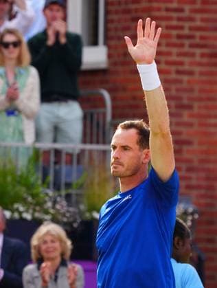 Andy Murray is forced to retire with an injury in the first set Cinch Championships, Day 3, Tennis, Queen s Club, London, UK - 19 June 2024  Copyright: xJavierxGarcia Shutterstockx 14543332an