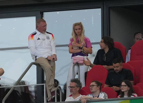 19 06 2024, Stuttgart Arena, Stuttgart, GER, EM UEFA 2024, Group A, Germany vs Hungary, in the picture Boris Becker Defodi 506 20240619 hbr 2874 Defodi-506