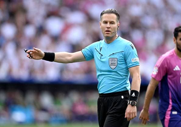 Football Euro 2024 Group A 19 06 2024 Germany Hungary Referee Danny Makkelie NED, Netherlands