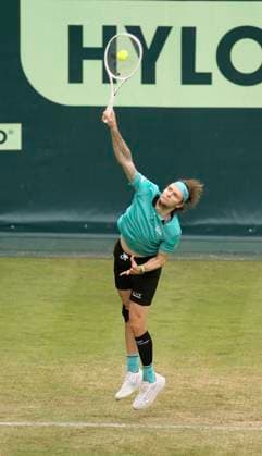 photo Alexander BUBLIK KAZ Tennis Tournament Terra Wortmann Cup at Gerry Weber Sportpark OWL Arena in Halle Westfalen Wed 19 06 2024