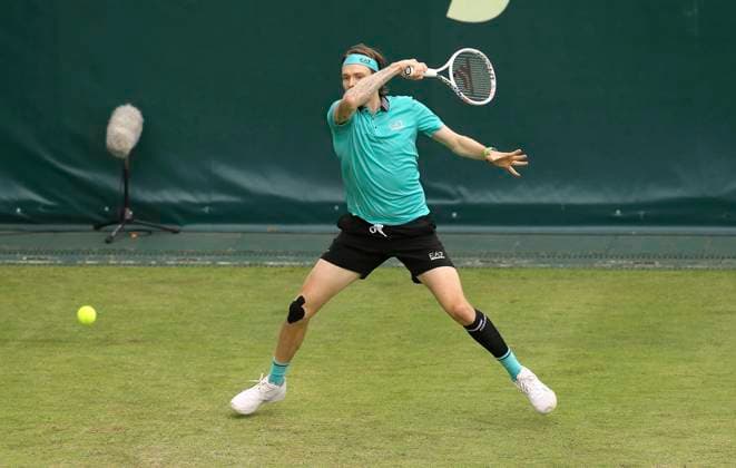photo Alexander BUBLIK KAZ Tennis Tournament Terra Wortmann Cup at Gerry Weber Sportpark OWL Arena in Halle Westfalen Wed 19 06 2024