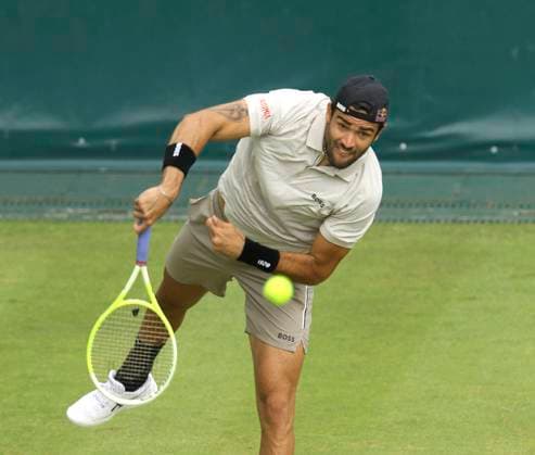 photo Matteo BERRETTINI ITA Tennis Tournament Terra Wortmann Cup at Gerry Weber Sportpark OWL Arena in Halle Westfalen Wed 19 06 2024