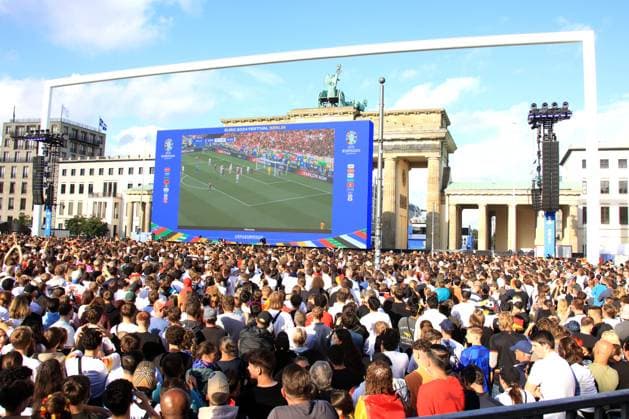 EURO 2024, Berlin fan zone