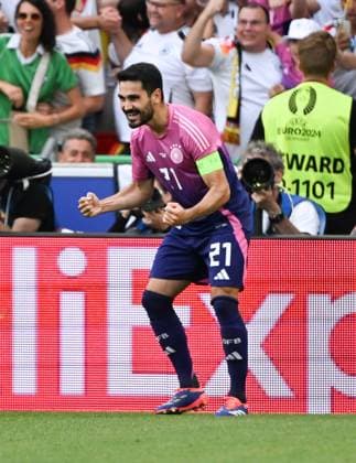 Jubel 2 0 Ilkay Gündogan Germany 19 06 2024, European Football Championship 2024, Preliminary round, 2 Matchday Germany Hungary Stuttgart MHP Arena Baden Württemberg Germany Team2