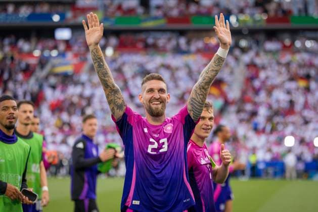 Stuttgart, Germany 19th Jun 2024 Final jubilation Robert Andrich DFB Germany Hungary Germany Hungary 19 06 2024