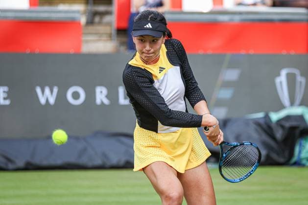 Xinyu Wang CHN , ecotrans Ladies Open 2024, Berlin, LTTC Rot Weiß , 19 06 2024, Copyright: xClaudioxGärtnerx