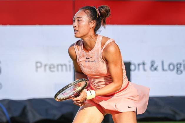 Qinwen ZHENG CHN, ecotrans Ladies Open 2024, Berlin, LTTC Rot Weiß , 19 06 2024, Copyright: xClaudioxGärtnerx