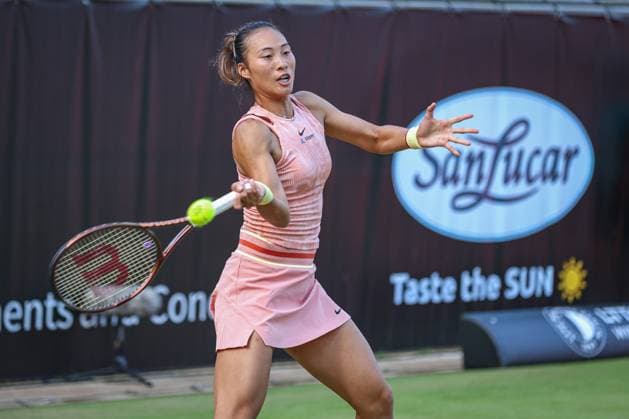 Qinwen ZHENG CHN, ecotrans Ladies Open 2024, Berlin, LTTC Rot Weiß , 19 06 2024, Copyright: xClaudioxGärtnerx