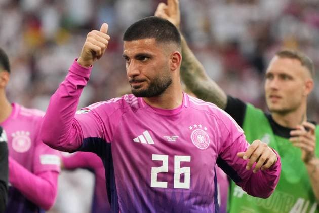 Deniz Undav Germany Germany, 26 shows Thumbs up Stuttgart 19 06 2024 Germany vs Hungary, EURO2024, Group A, M14, EM Arena Stuttgart