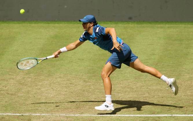 photo Luciano DARDERI ITA Tennis Tournament Terra Wortmann Cup at Gerry Weber Sportpark OWL Arena in Halle Westfalen Wed 19 06 2024