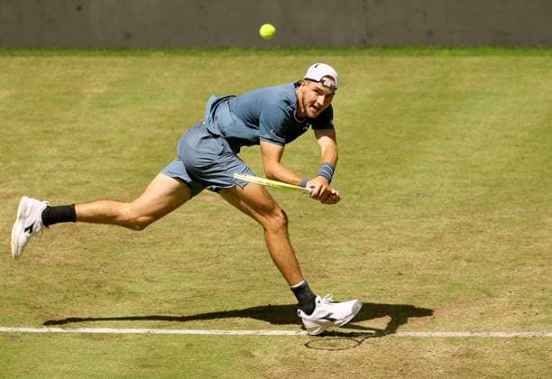 photo Jan Lennard STRUFF GER Tennis Tournament Terra Wortmann Cup at Gerry Weber Sportpark OWL Arena in Halle Westfalen Wed 19 06 2024