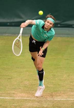 photo Alexander BUBLIK KAZ Tennis Tournament Terra Wortmann Cup at Gerry Weber Sportpark OWL Arena in Halle Westfalen Wed 19 06 2024