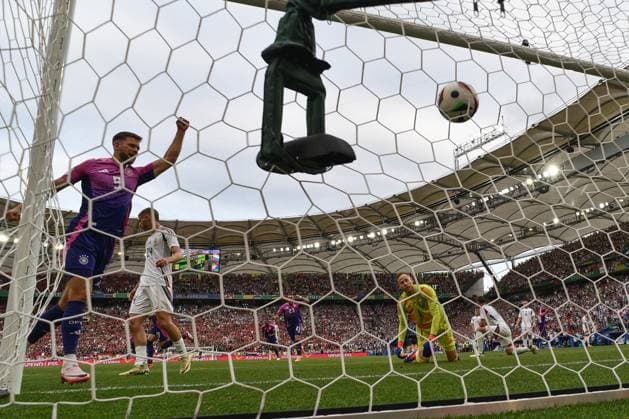 19 06 2024, xscotx, European Football Championship 2024, Germany Hungary, emspor, v l goal for 2 0 by Ilkay Guendogan Gündogan, Germany, 21 Stuttgart