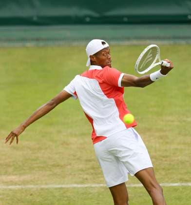 photo Christopher EUBANKS USA defeats Bublik in the 2nd round Tennis Tournament Terra Wortmann Cup at Gerry Weber Sportpark OWL Arena in Halle Westfalen Wed 19 06 2024