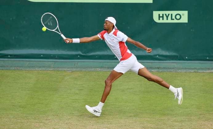 photo Christopher EUBANKS USA defeats Bublik in the 2nd round Tennis Tournament Terra Wortmann Cup at Gerry Weber Sportpark OWL Arena in Halle Westfalen Wed 19 06 2024