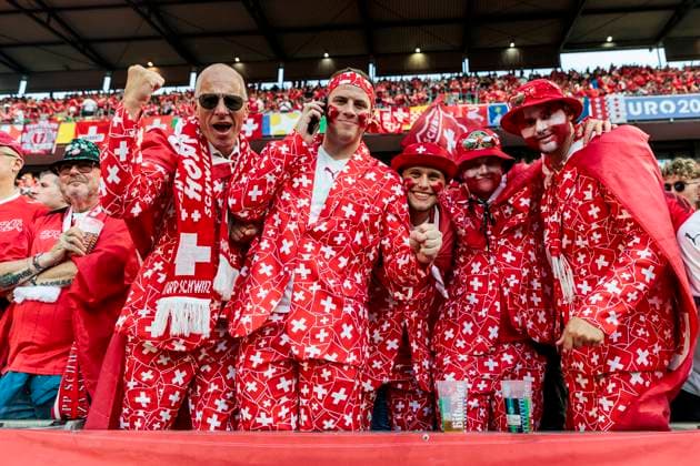 UEFA EURO 2024 Scotland Switzerland 19 06 2024 Impressions Fans in the stands before kick-off UEFA EURO 2024 Scotland Switzerland Stadium Cologne, Cologne on 19 06 2024 Copyright: xBEAUTIFULxSPORTS Meuselx