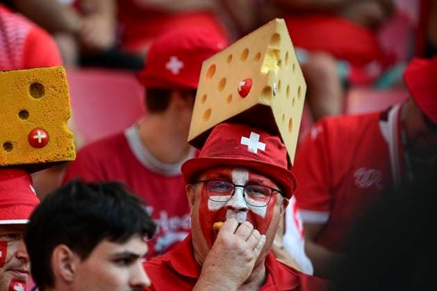 Fans Switzerland, Scotland vs Switzerland, Football, UEFA Euro 2024, Group stage, Matchday 2, 19 06 2024 Cologne North Rhine-Westphalia Germany Copyright: xkolbert-press MarcxNiemeyerx