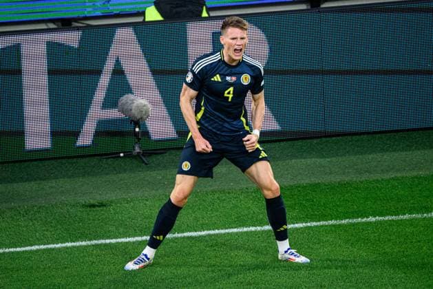 DORTMUND, GERMANY - 19 JUNE, 2024: Scott McTominay The football match of EURO 2024 Scotland vs. Switzerland at Signal Iduna Park  Copyright: xVITALIIxKLIUIEVx
