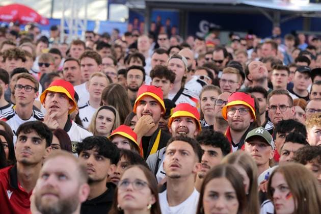19 06 2024 Dortmund, Fanzone Friedensplatz, broadcast UEFA EURO2024 group match Germany vs. Hungary, final score 2 0