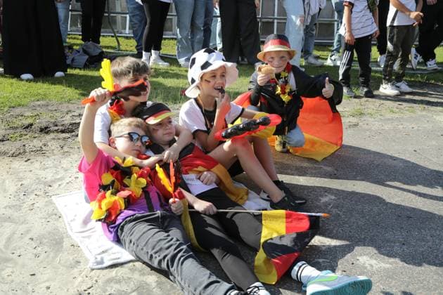 19 06 2024 Dortmund, fan zone in Westfalenpark, also broadcast UEFA EURO2024 group match Germany vs. Hungary, final score 2 0