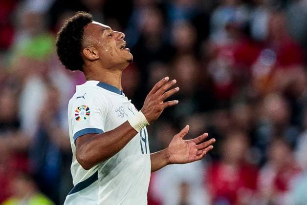 UEFA EURO 2024 Scotland Switzerland 19 06 2024 Dan Ndoye Switzerland, 19 UEFA EURO 2024 Scotland Switzerland Stadion Köln, Cologne on 19 06 2024 Copyright: xBEAUTIFULxSPORTS Meuselx