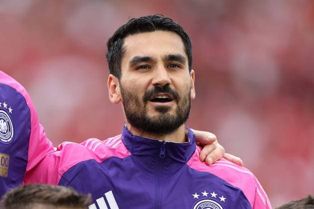 Stuttgart, Arena Stuttgart Wednesday, June 19, 2024 UEFA EURO 2024 Germany, Group A stage Matchday 2 Group A Germany Hungary, Ilkay Guendogan Germany line up Copyright: JoaquimxFerreira