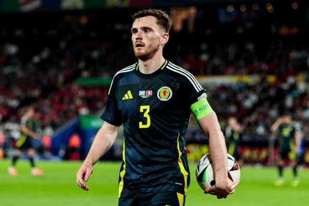 UEFA EURO 2024 Scotland Switzerland 19 06 2024 Andrew Robertson Scotland, 3 UEFA EURO 2024 Scotland Switzerland Stadion Köln, Cologne on 19 06 2024 Copyright: xBEAUTIFULxSPORTS Meuselx